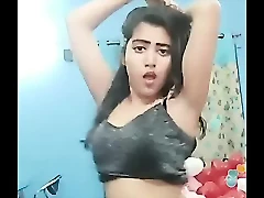 Indian belle Khushi puts on a scorching performance, teasing and tantalizing with her sensual moves, all captured on Bigo Live.